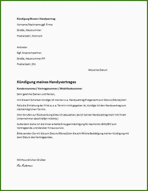 46 Fantastisch Kündigung Haftpflichtversicherung Vorlage Pdf Für 2019