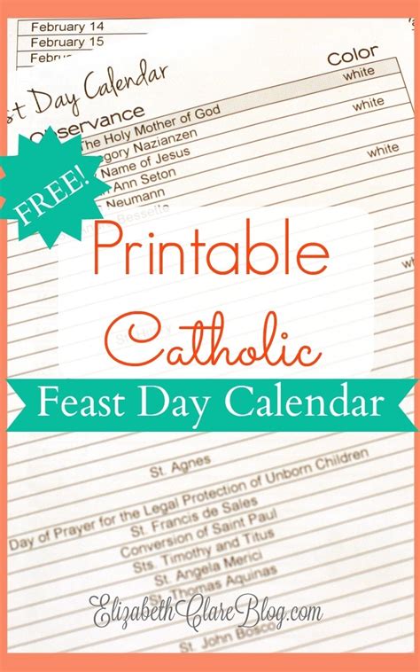 2021 Catholic Feast Days Calendar.pdf