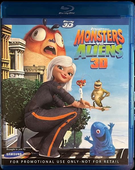 Monsters Vs Aliens 3D Blu-Ray - Blu-Ray Store