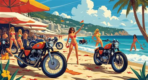 Biker Bikini Benefit In Cesenatico