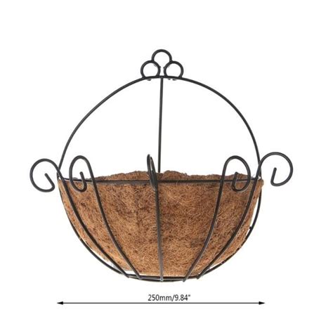 Support Plante Pot De Fleurs En Fer Noix De Coco Diy Jardini Res