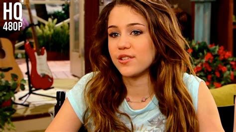 Miley On Following Your Dreams Hannah Montana Livin The Rock Star