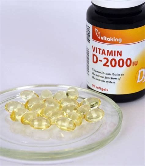 D3 vitamin 2000NE 90db gélkapszula napfénymentes napokra!