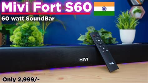 Made In India Sound Bar Mivi Fort S Watt Sound Bar Youtube