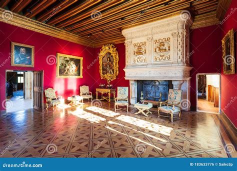 Chateau De Chenonceau Castle, France Editorial Photo - Image of french ...