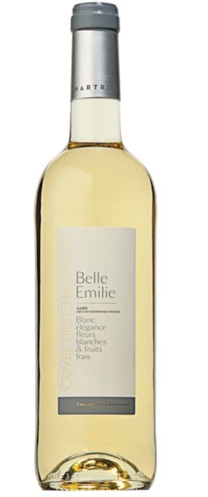 Belle Emilie Blanc 0 75 L Cellier Des Chartreux Locavor Fr