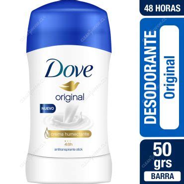 Desodorante Barra Mujer Dove Original 50 G Clean Queen