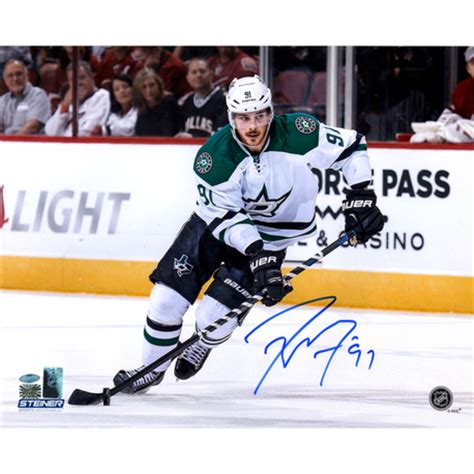 Tyler Seguin Dallas Stars Signed Skating With The Puck X Photo