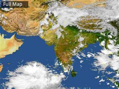 Satellite Weather Map Of India