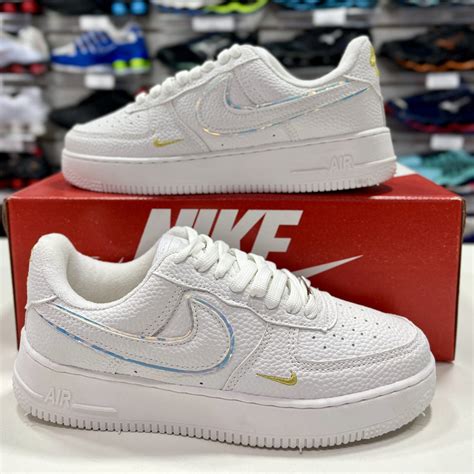 Nike Air Force Branco E Hologr Fico Nacional Garantia Start