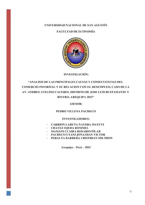 PDF Analisis De Las Principales Causas Y Consecuencias Del Comercio