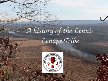 History of the Lenni-Lenape Tribe (PowerPoint) by All-American Teacher ...