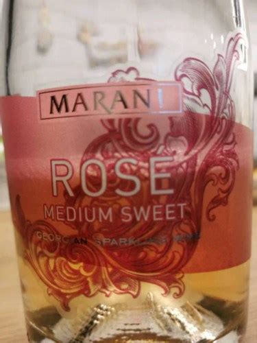 Marani Rosé Medium Sweet Sparkling Vivino