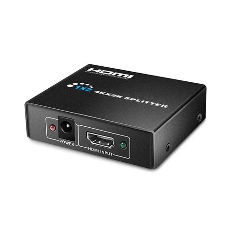 HDMI-разветвитель видеосигнала 1 вход/2 выхода, HDMI V1.4, БП 5В/1A ...