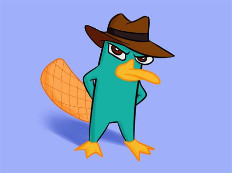 How To Draw Perry The Platypus With Pictures Wikihow