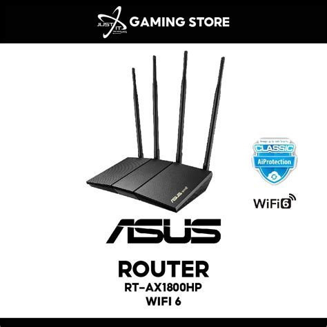 ASUS RT AX1800HP AX1800 Dual Band WiFi 6 ROUTER Shopee Malaysia