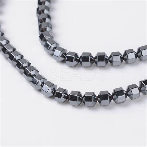 Non Magnetic Synthetic Hematite Beads Strands Lbeads