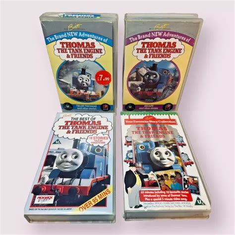 Thomas The Tank Engine Vhs Bundle X Tapes Tested Working Pal Eur