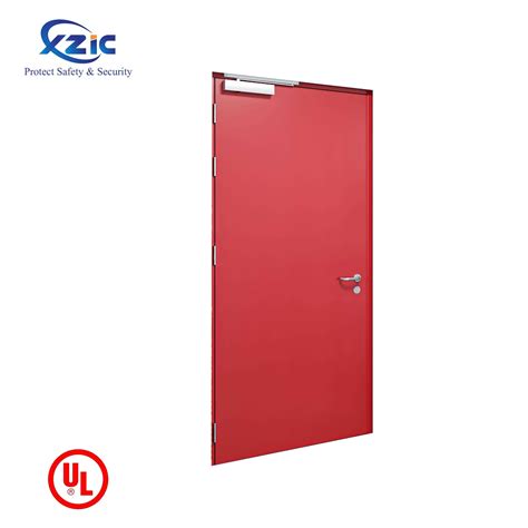 UL Listed 1 And 3 Hour Fire Rated Steel Door For Emergency China UL