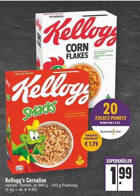 Kellogg S Cerealien Angebot Bei Edeka