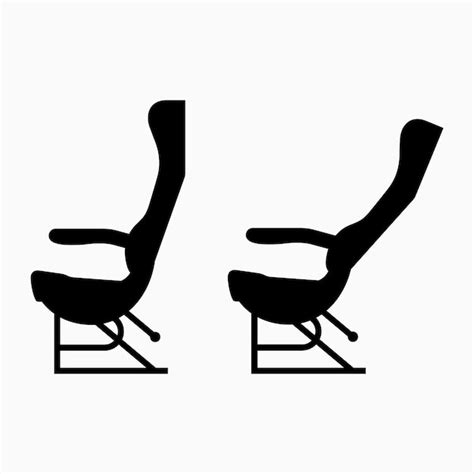 Premium Vector | Airline seat (upright and comfortable position)