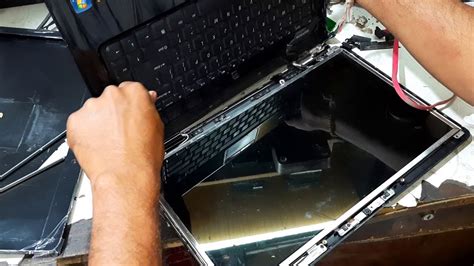 Dell Inspiron Screen Replacement Procedure Replace Broken Laptop