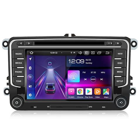 7 Android13 Autoradio 4 64G Carplay GPS Navi Kaufland De