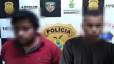 Em Manaus PC Prende Dupla Em Flagrante No Bairro Dom Pedro SSP