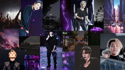 BTS Aesthetic Collage Laptop Wallpapers - Top Free BTS Aesthetic ...