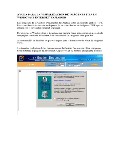 Para Visualizar Las Im Genes Es Necesario Tener Instalado El