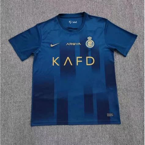 Jual Import Jersey Bola Al Nasr Al Nassr Away Navy Navy Kafd