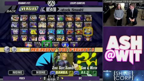 Pooch ZSS Vs ALS DFC GnW ASH WIT 127 Project M Loser S