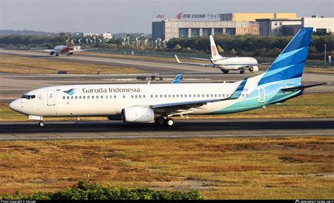 PK GFD Garuda Indonesia Boeing 737 8U3 WL Photo By Nibrage ID