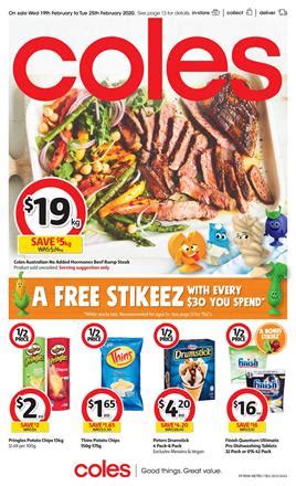 Coles Catalogue Deals 19 25 Feb 2020 Fresh Stikeez Catalogue AU