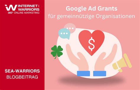 Google Ad Grants für NGOs internetwarriors