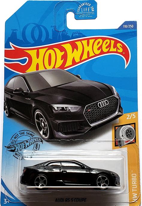 Hot Wheels Mainline Audi RS Coupe Black GHF Hot Wheels Audi Hot Wheels Cars