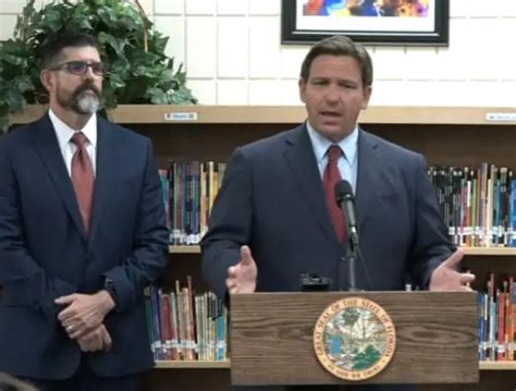 Florida Gov Desantis Awards Million To Schools In