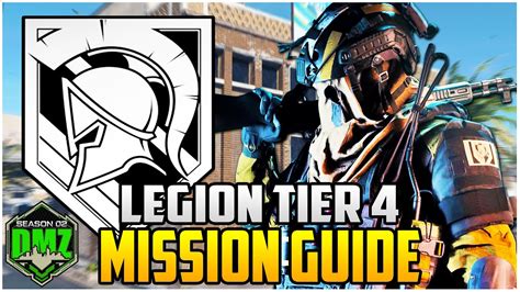 Legion Tier 4 Mission Guide For Season 2 Warzone 2 0 DMZ DMZ Tips