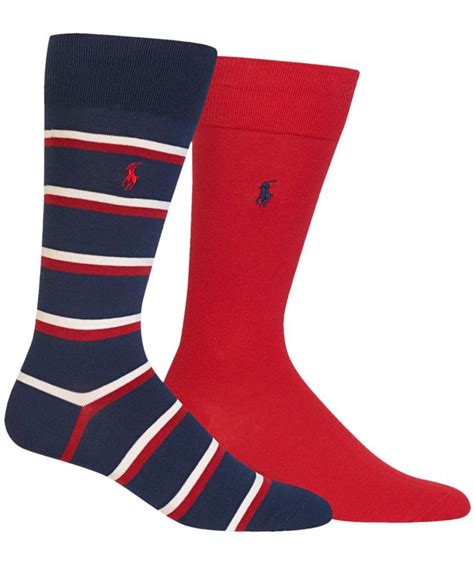 Polo Ralph Lauren 2 Pack Dress Socks Socks Men Macys Solid Socks Mens Socks Polo