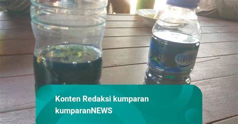 Heboh Air Warga Di Gunung Sindur Tercampur Bbm Berwarna Biru Dan Mudah