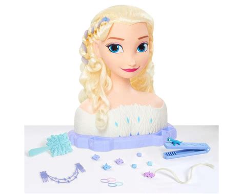 Cabeza Para Peinar Disney Frozen Elsa Coppel