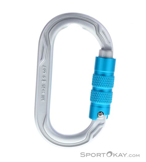 Edelrid Oval Power 2500 Triple Karabiner Schraubkarabiner Express