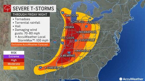 Over 85 million people in central US at risk of severe weather outbreak