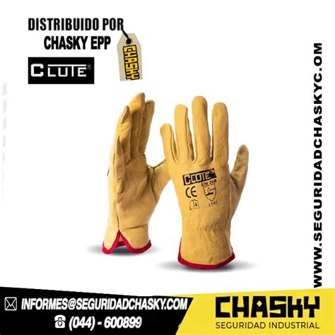 Guantes Badana Amarillo Clute Epp Trujillo Trujillo 3m Chasky Epp