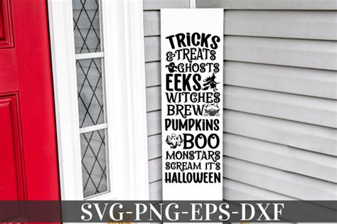 Halloween Porch Sign Svg Bundle By Designistic Thehungryjpeg