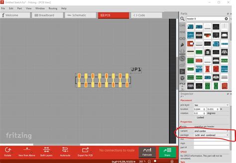 Breadboard Icon Vs Component Image Beginners Fritzing Forum