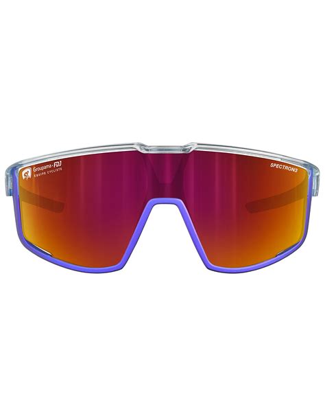 Julbo Fury Groupama Fdj Cristal Metalic Bleu Spectron Cf Lunettes De