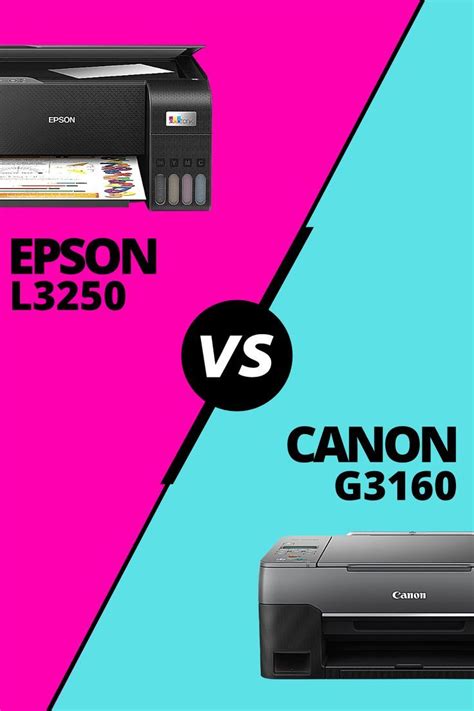 Epson L3250 Ou Canon G3160 Qual Comprar Melhores Impressoras Impressoras Canon