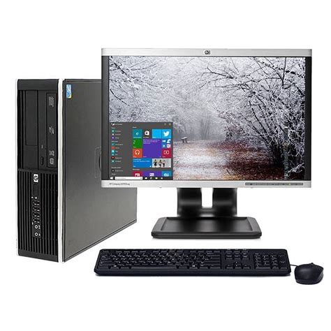 Restored Hp Elite 6000 Desktop Pc System Windows 10 Intel Core 2 Duo Processor 4gb Ram 80gb Hard