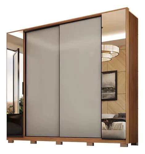 Guarda Roupa Casal Laredo Am Ndola Touch Nude Prime Flex Parcelamento Sem Juros